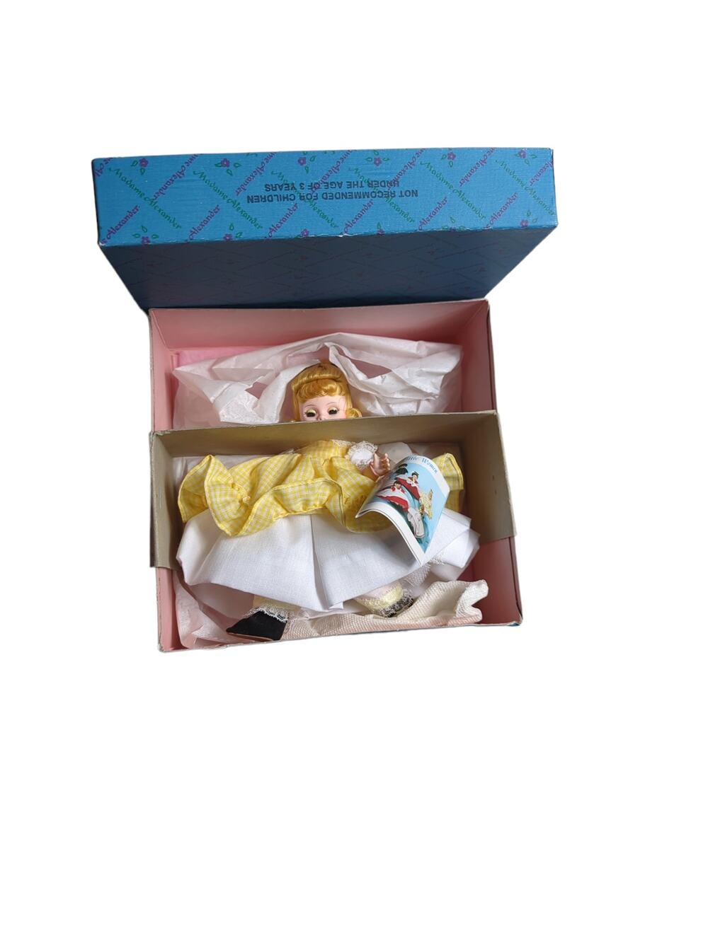 Vintage Madame Alexander Doll Amy 411 Retired With Tags In Box
